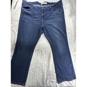 Signature by Levi Strauss Women's Mid Rise Bootcut Jeans 24W M Blue Stretch